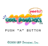 Cool Boarders Pocket Title Screen